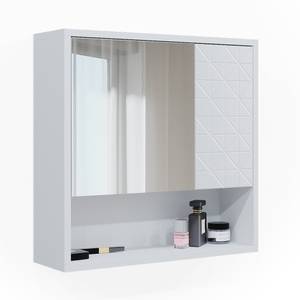 Armoire de toilette Agasta Blanc