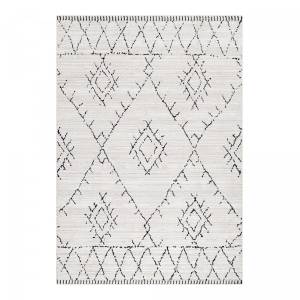 Tapis berbère style NAXTAZ 80x150 crème Blanc - Textile - 80 x 15 x 150 cm