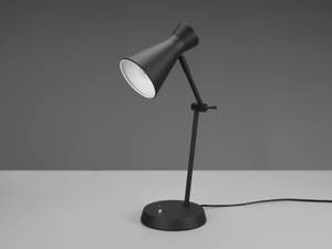 LED Schreibtischleuchte 50cm Schwarz Schwarz - Metall - 23 x 50 x 23 cm
