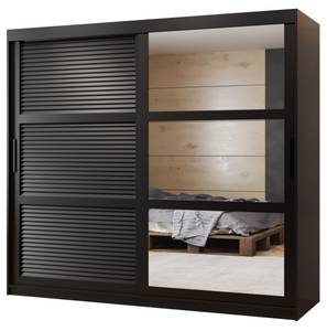 ARMOIRE À PORTES COULISSANTES ZALUZJA Largeur : 200 cm - Noir