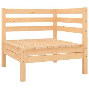 Garten-Lounge-Set Braun - Massivholz - Holzart/Dekor - 64 x 29 x 64 cm