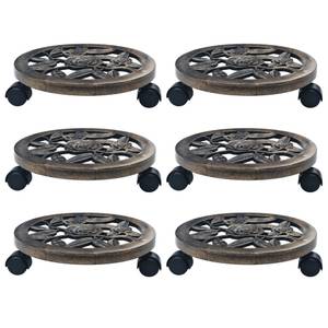 Pflanzenroller 3001603 (6er Set) Bronze - 30 x 30 cm