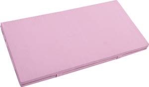 Spiel- und Krabbelmatratze Princess Pink - Textil - 120 x 4 x 120 cm