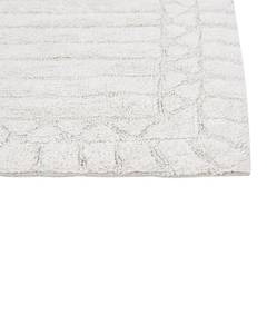 Tapis de bain TEKKE Beige - Blanc - Fibres naturelles - 60 x 90 cm