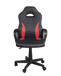 Fauteuil Gamer Junior WAN Noir - Rouge