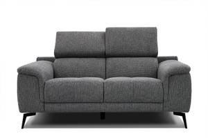 Sofa Fiero 2-Sitzer Dunkelgrau