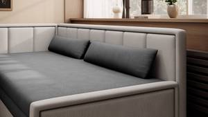 3-Sitzer Sofa Tius Grau - Textil - 214 x 77 x 82 cm