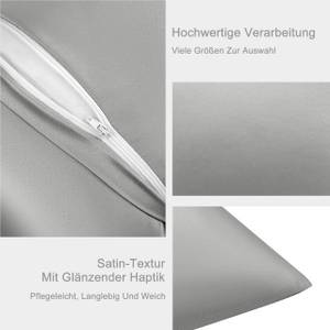 Kissenbezug Tuan(2er Set) Grau - 40 x 40 cm