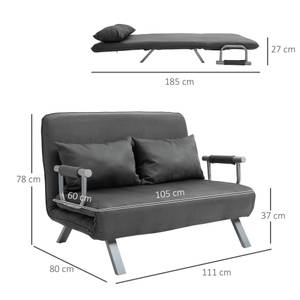 Schlafsofa 833-042 Grau