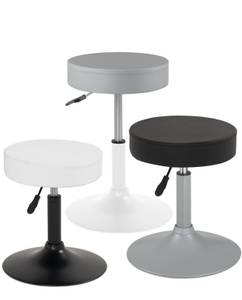 KAYELLES Tabouret hauteur réglable YU Noir - Gris