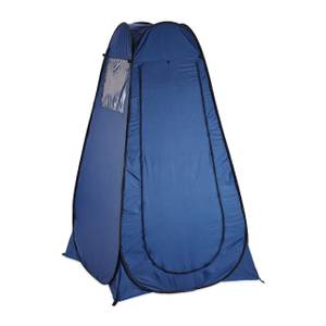 Pop-Up Umkleidezelt Blau - Kunststoff - Textil - 120 x 190 x 120 cm