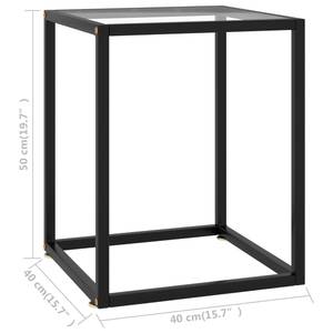 Couchtisch D710 Glas Weiß