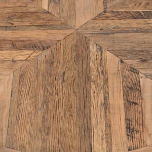 Table basse Falcon Crest Noir - Bois massif - 100 x 40 x 100 cm
