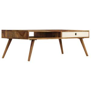 Couchtisch D971 Braun - Massivholz - 50 x 35 x 110 cm