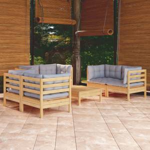 Garten-Lounge-Set Braun