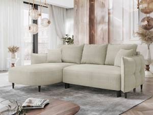 Ecksofa Sycylia Creme - Ecke davorstehend links