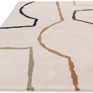 Tapis moderne pure laine fait main EDGY 160 x 230 cm