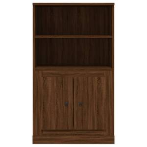 Highboard DE3699 Eiche Schwarzbraun Dekor