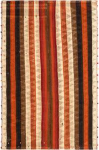 Tapis Jajim CCLI Rouge - Textile - 137 x 1 x 214 cm