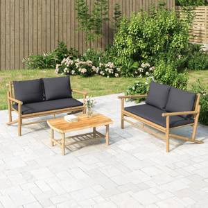 Garten-Lounge-Set 3028694-2 (2-teilig) Dunkelgrau