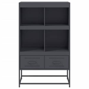 Highboard DE8775 Grau - Metall - 39 x 112 x 69 cm