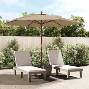 Parasol de jardin 3028552 Taupe