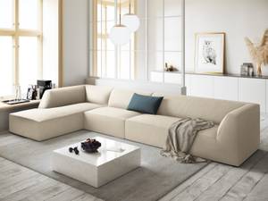 Ecksofa RUBY 5 Sitzplätze Beige