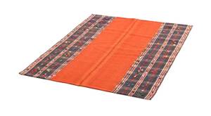 Teppich Jajim CXXXVI Orange - Textil - 124 x 1 x 164 cm