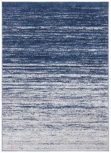 Innenteppich Marius ADIRONDACK Grau - Marineblau - 135 x 200 cm