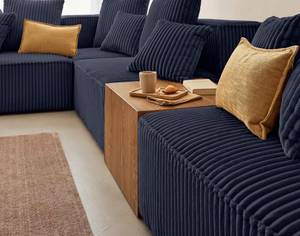 Ecksofa COLOMBINE Blau