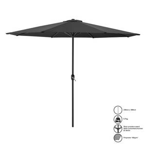 Parasol de Jardin Budapest Noir