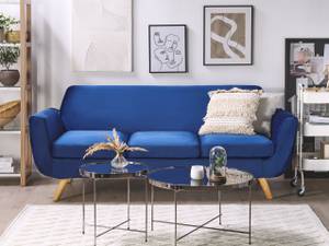 Schonbezug für ein Sofa BERNES Blau - Marineblau - Breite: 195 cm