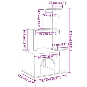 Kratzbaum 3017235 Creme