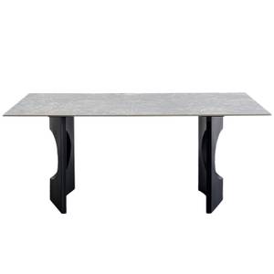 Table Bilbao Oho Gris - Pierre - 180 x 75 x 90 cm