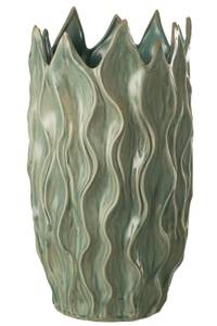 Vase Pistachio Jungle Grün - Keramik - 30 x 53 x 30 cm