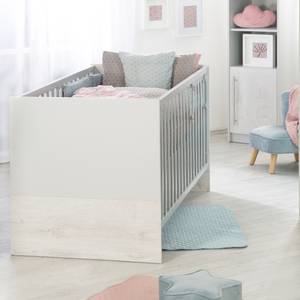 Babyzimmer-Set Maren 2 I (2-teilig) Grau - Holzwerkstoff