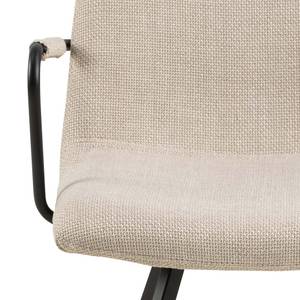 Esszimmerstuhl Selina 2er Set Beige - Textil - 56 x 85 x 51 cm