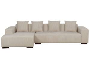 Ecksofa LUNGO 2-tlg Beige - Naturfaser - 285 x 62 x 160 cm