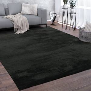 Kurzflorteppich Cadiz 630 Schwarz - 80 x 300 cm