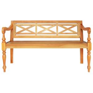 Banc 296120 Marron clair - 123 x 81 cm