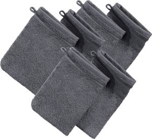 Waschhandschuh 6er-Pack 162565 Anthrazit