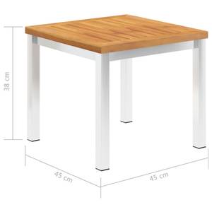 Beistelltisch 46492 Braun - Massivholz - Holzart/Dekor - 45 x 38 x 45 cm