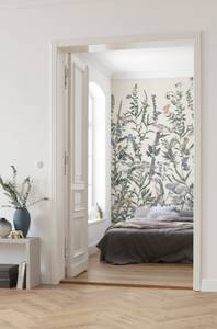 Fototapete Flowering Herbs 611618 Naturfaser - Textil - 200 x 250 x 250 cm