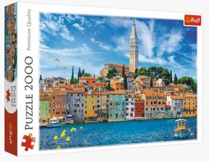 Puzzle Rovinj Kroatien 2000 t Rot - Papier - 27 x 6 x 40 cm