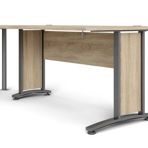 Bureau Prisme Imitation chêne - Profondeur : 230 cm