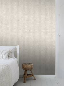 Tapete Strickmuster 7008 Beige - Naturfaser - Textil - 53 x 1005 x 1005 cm