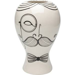 Vase Favola homme Noir - Céramique - Pierre - 19 x 30 x 19 cm