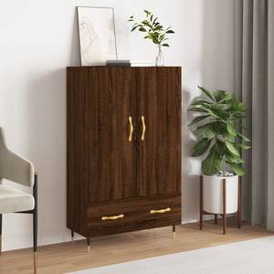 Highboard DE4150 Eiche Schwarzbraun Dekor