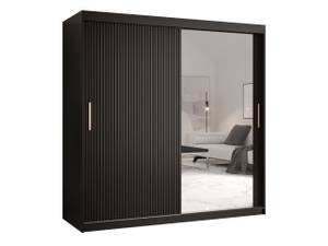 Kleiderschrank Riflo Slim 2 180 Schwarz