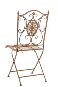 Chaises de jardin Sibell Lot de 2 Marron